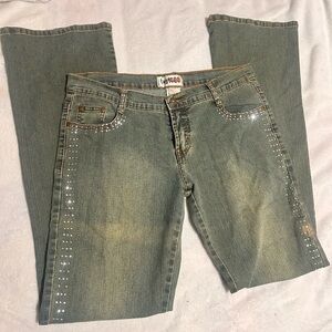 Embellished Flared Women's Jeans